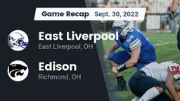 Recap: East Liverpool  vs. Edison  2022
