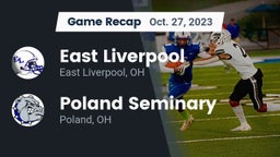 Recap: East Liverpool  vs. Poland Seminary  2023