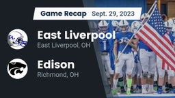 Recap: East Liverpool  vs. Edison  2023