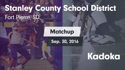 Matchup: Stanley County vs. Kadoka 2016