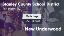 Matchup: Stanley County vs. New Underwood 2016