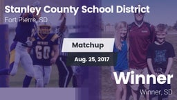 Matchup: Stanley County vs. Winner  2017