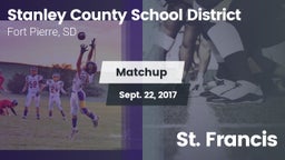 Matchup: Stanley County vs. St. Francis 2017