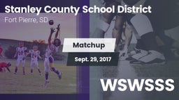 Matchup: Stanley County vs. WSWSSS 2017