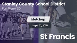 Matchup: Stanley County vs. St Francis 2018