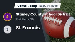 Recap: Stanley County School District vs. St Francis 2018