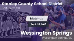 Matchup: Stanley County vs. Wessington Springs  2018