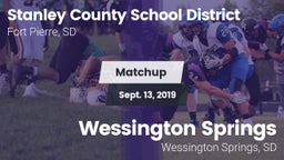 Matchup: Stanley County vs. Wessington Springs  2019