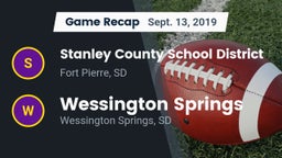 Recap: Stanley County School District vs. Wessington Springs  2019