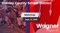 Matchup: Stanley County vs. Wagner  2019