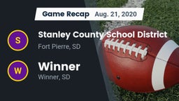 Recap: Stanley County School District vs. Winner  2020