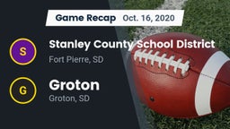 Recap: Stanley County School District vs. Groton  2020