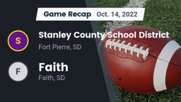Recap: Stanley County School District vs. Faith  2022