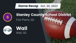 Recap: Stanley County School District vs. Wall  2022