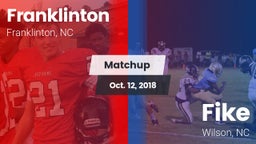 Matchup: Franklinton vs. Fike  2018
