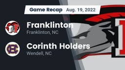Recap: Franklinton  vs. Corinth Holders  2022