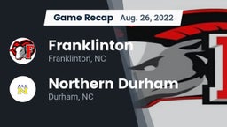 Recap: Franklinton  vs. Northern Durham  2022