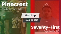 Matchup: Pinecrest vs. Seventy-First  2017