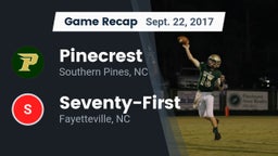 Recap: Pinecrest  vs. Seventy-First  2017