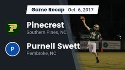 Recap: Pinecrest  vs. Purnell Swett  2017