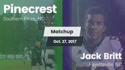 Matchup: Pinecrest vs. Jack Britt  2017