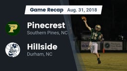 Recap: Pinecrest  vs. Hillside  2018
