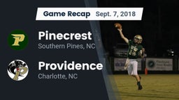 Recap: Pinecrest  vs. Providence  2018