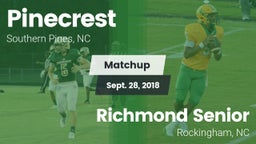 Matchup: Pinecrest vs. Richmond Senior  2018