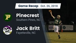 Recap: Pinecrest  vs. Jack Britt  2018