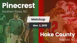 Matchup: Pinecrest vs. Hoke County  2018