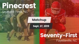 Matchup: Pinecrest vs. Seventy-First  2019