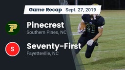 Recap: Pinecrest  vs. Seventy-First  2019