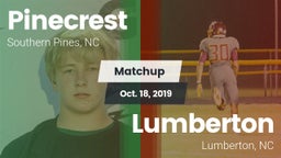 Matchup: Pinecrest vs. Lumberton  2019
