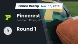 Recap: Pinecrest  vs. Round 1 2019