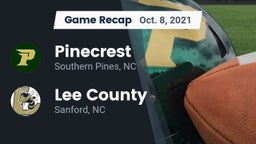 Recap: Pinecrest  vs. Lee County  2021