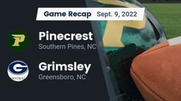 Recap: Pinecrest  vs. Grimsley  2022
