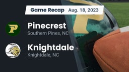 Recap: Pinecrest  vs. Knightdale  2023