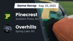 Recap: Pinecrest  vs. Overhills  2023