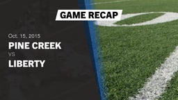 Recap: Pine Creek  vs. Liberty 2015