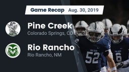 Recap: Pine Creek  vs. Rio Rancho  2019