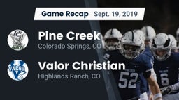 Recap: Pine Creek  vs. Valor Christian  2019