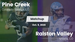 Matchup: Pine Creek vs. Ralston Valley  2020