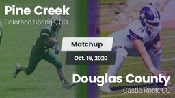 Matchup: Pine Creek vs. Douglas County  2020