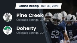 Recap: Pine Creek  vs. Doherty  2020