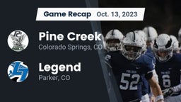 Recap: Pine Creek  vs. Legend  2023