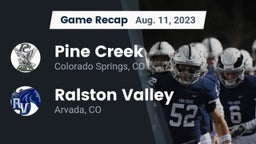 Recap: Pine Creek  vs. Ralston Valley  2023
