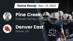 Recap: Pine Creek  vs. Denver East  2023