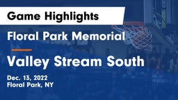 Floral Park Memorial  vs Valley Stream South  Game Highlights - Dec. 13, 2022