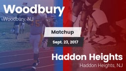 Matchup: Woodbury vs. Haddon Heights  2017