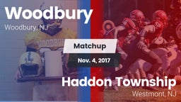 Matchup: Woodbury vs. Haddon Township  2017